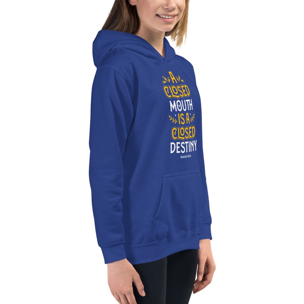 A Closed Mouth is a Closed Destiny Kids Hoodie