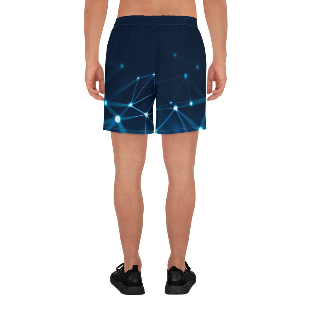 Saved By Grace. Men's Athletic Long Shorts