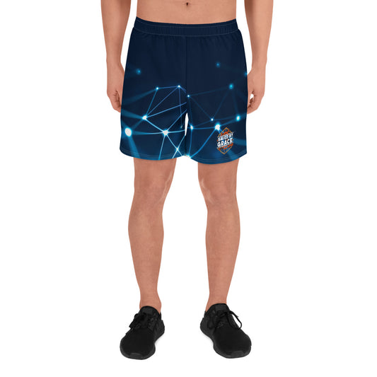 Saved By Grace. Men's Athletic Long Shorts