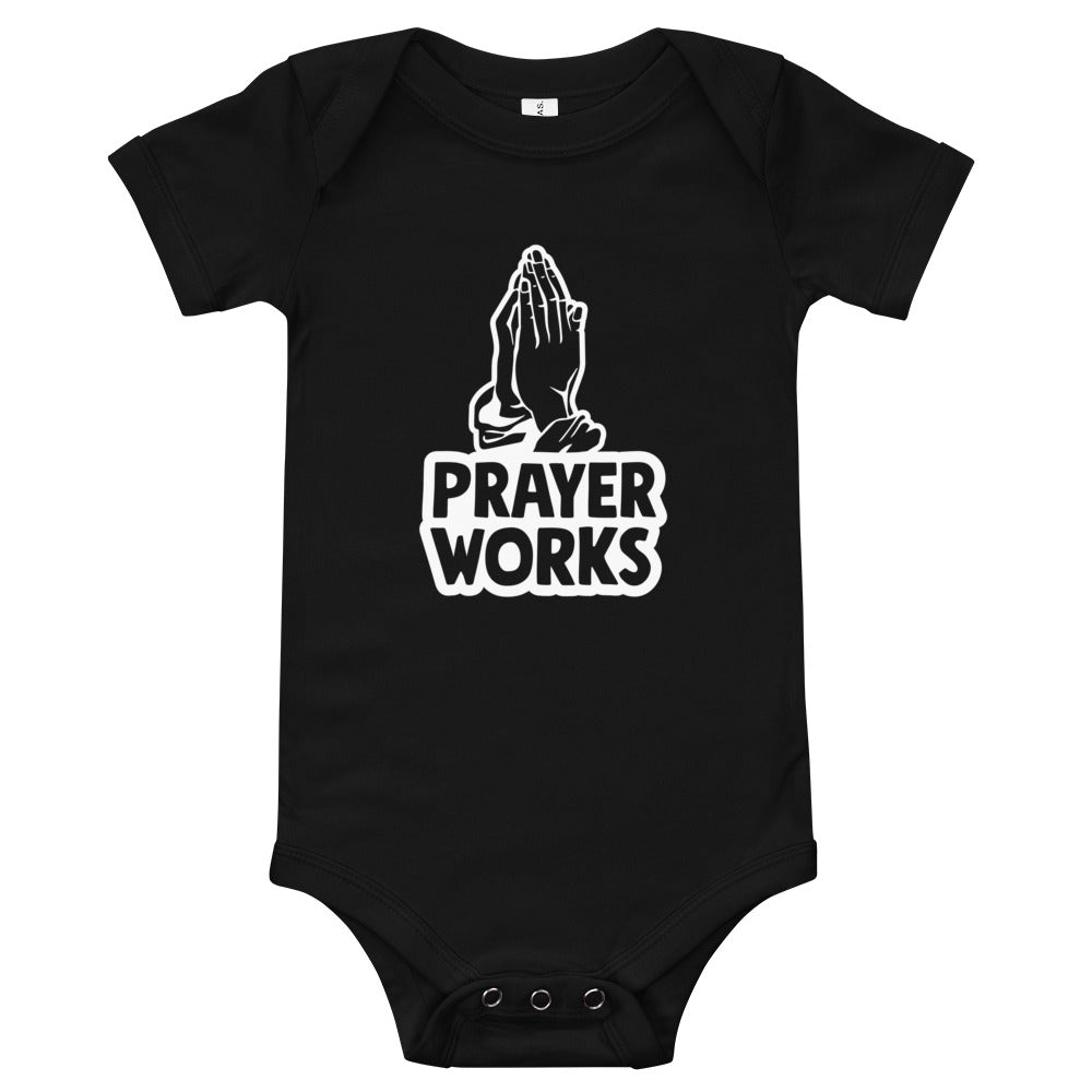 Prayer Works Baby short sleeve one piece