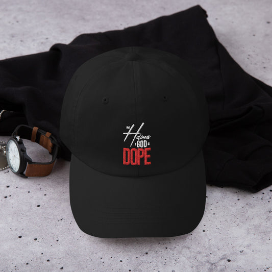 The Holiness of God is DOPE Dad Cap