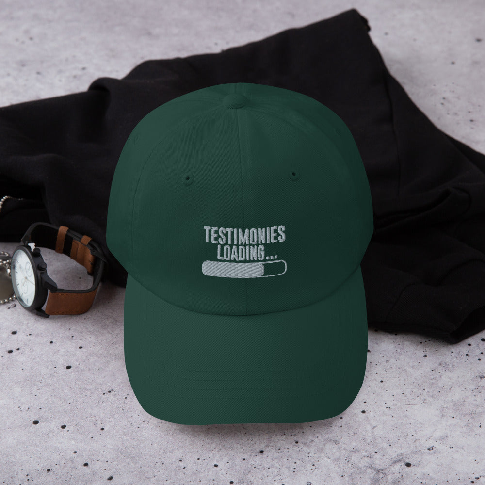 Testimonies Loading Dad Cap