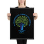 In His Presence, There Is Fullness Of Joy. Framed poster