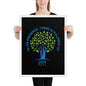 In His Presence, There Is Fullness Of Joy. Framed poster