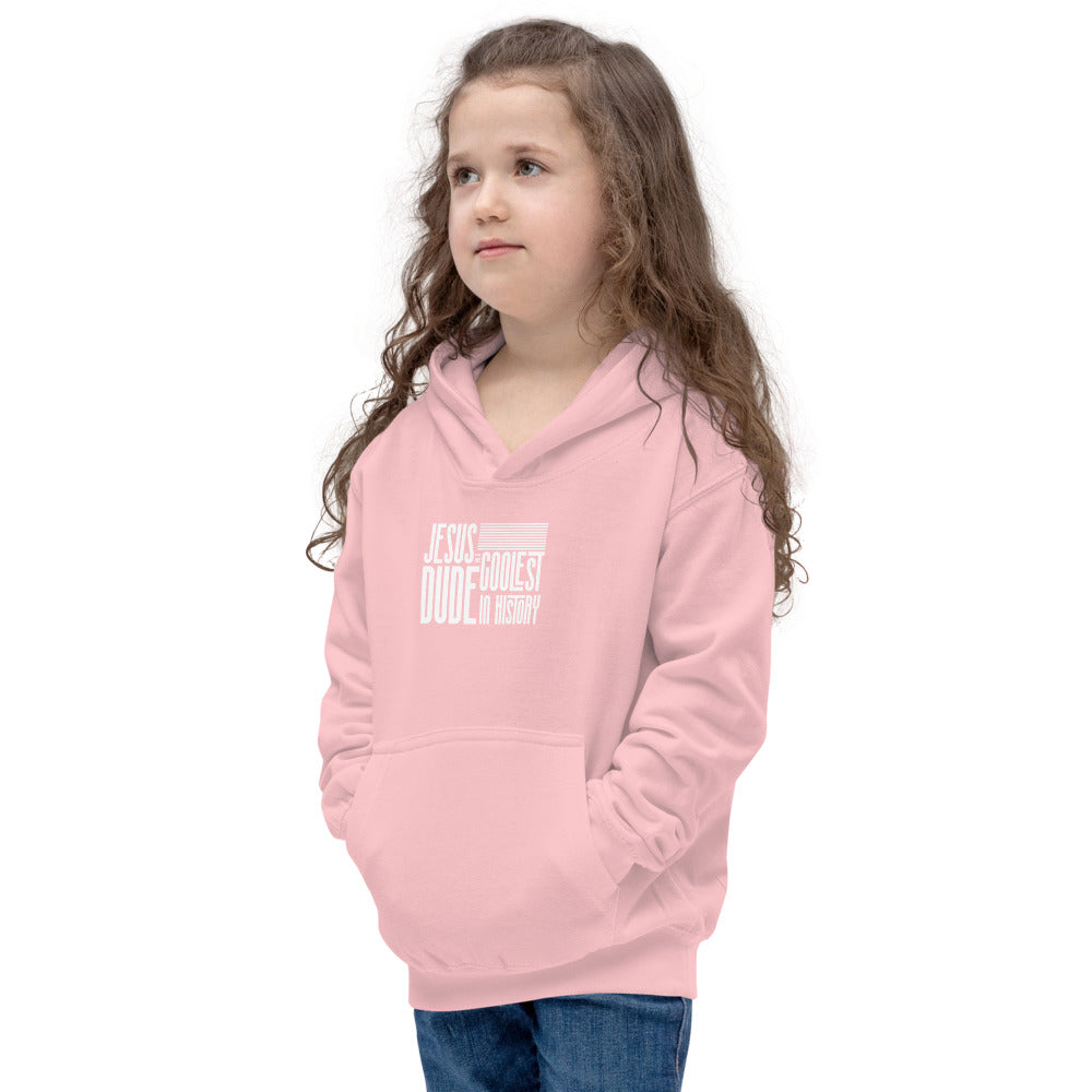 Jeesus is the Coolest Dude In History Kids Hoodie