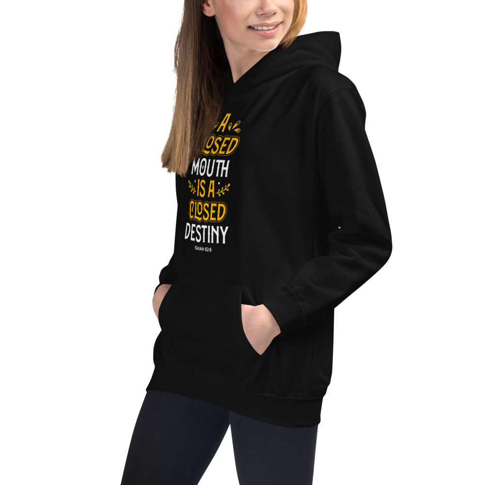 A Closed Mouth is a Closed Destiny Kids Hoodie