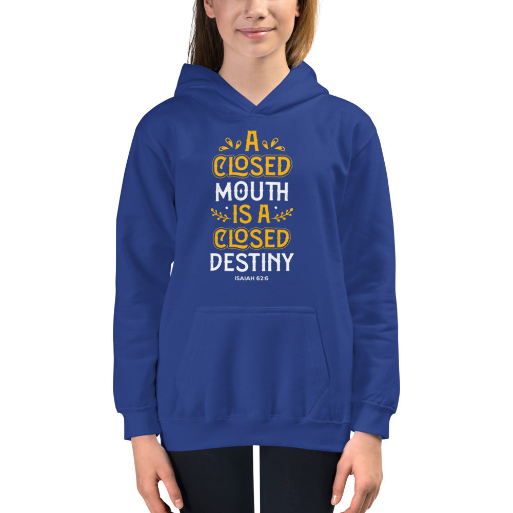 A Closed Mouth is a Closed Destiny Kids Hoodie