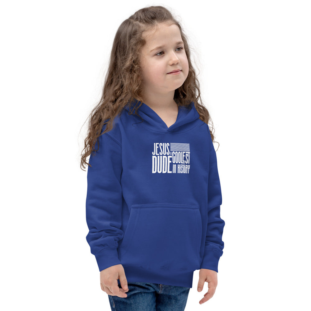 Jeesus is the Coolest Dude In History Kids Hoodie