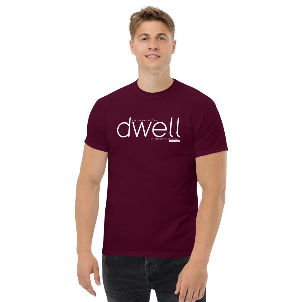 Let The Word Of Christ Dwell In Richly, Men's heavyweight tee