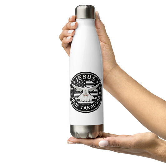 Jesus Army Takeover. Stainless Steel Water Bottle