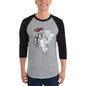 I Vow To Return All The Glory To God, 3/4 sleeve raglan shirt