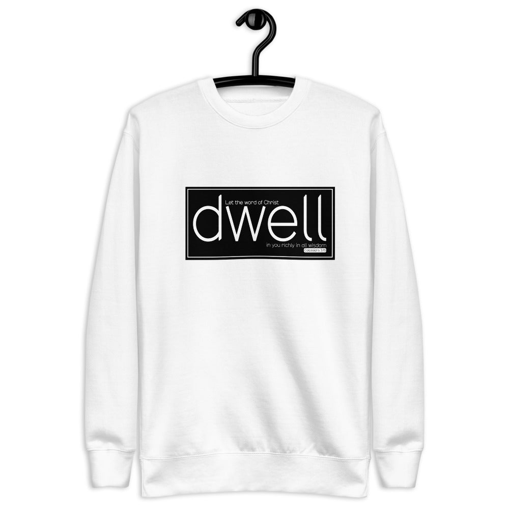 Let The Word Of Christ Dwell Richly In You. Unisex Fleece Pullover