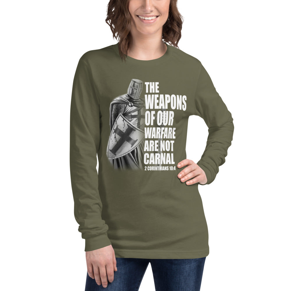 The Weapons Of Our Warfare, Unisex Long Sleeve Tee