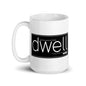 Let The Word Of Christ Dwell In You,. White glossy mug