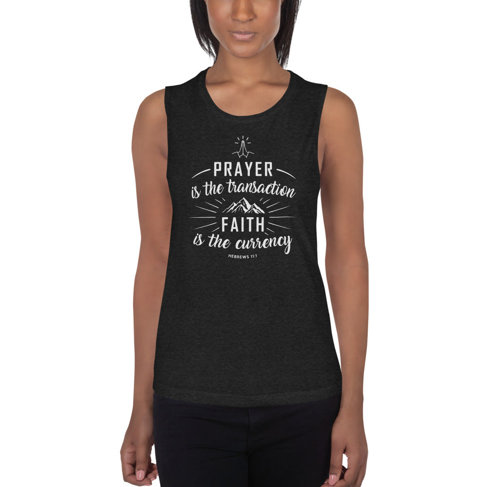 Prayer Is The Transaction, Ladies’ Muscle Tank