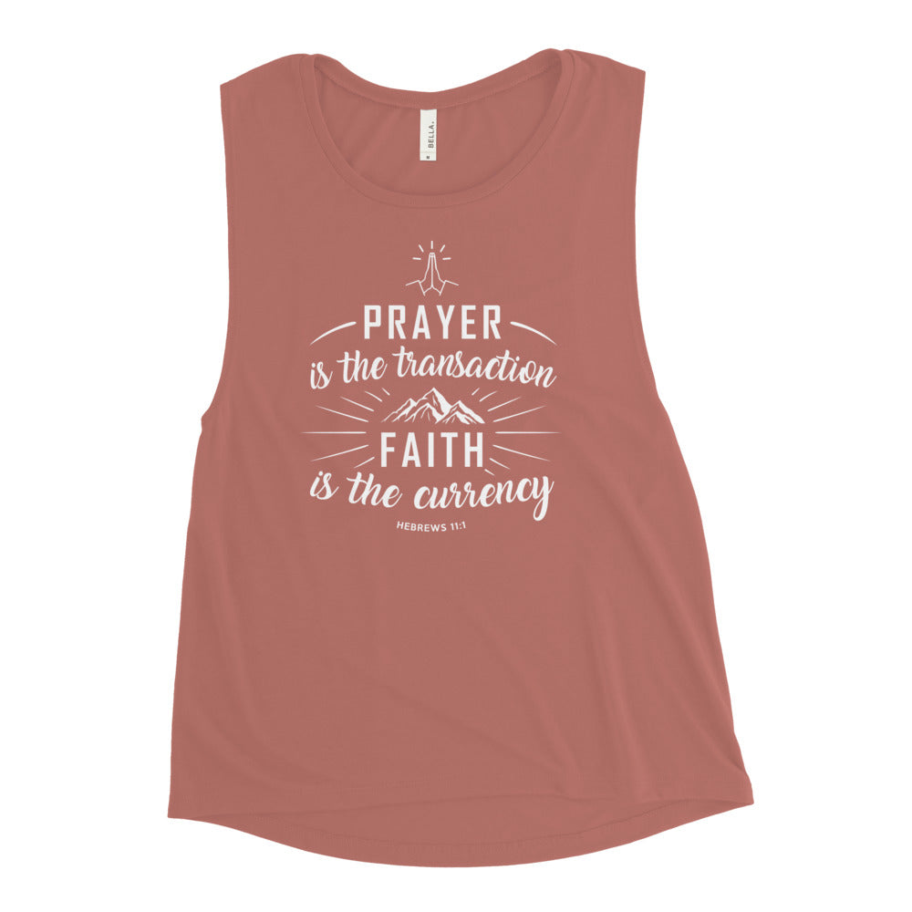 Prayer Is The Transaction, Ladies’ Muscle Tank