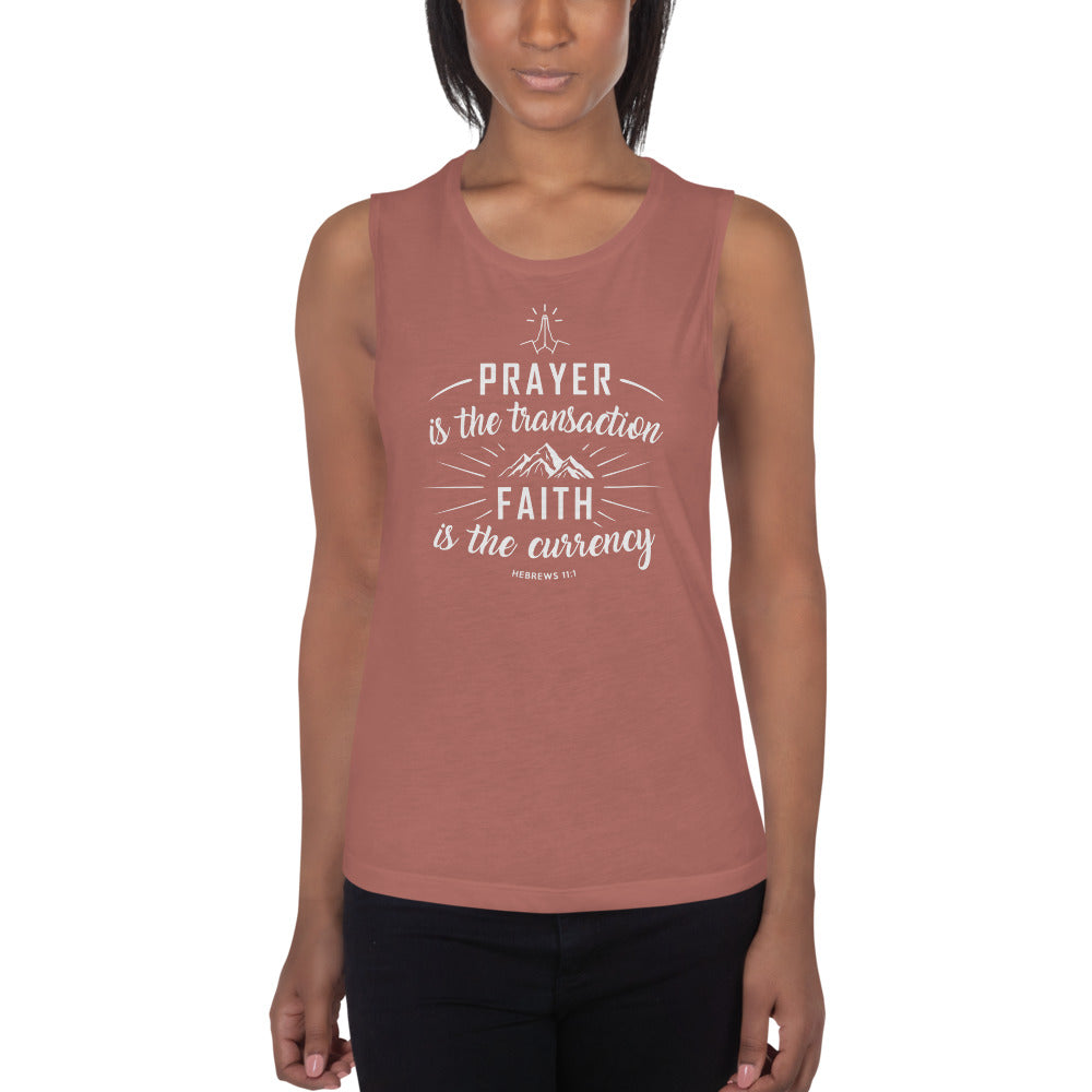 Prayer Is The Transaction, Ladies’ Muscle Tank